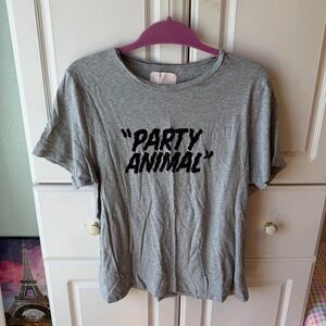 ban.do Party Animal Gray T-Shirt